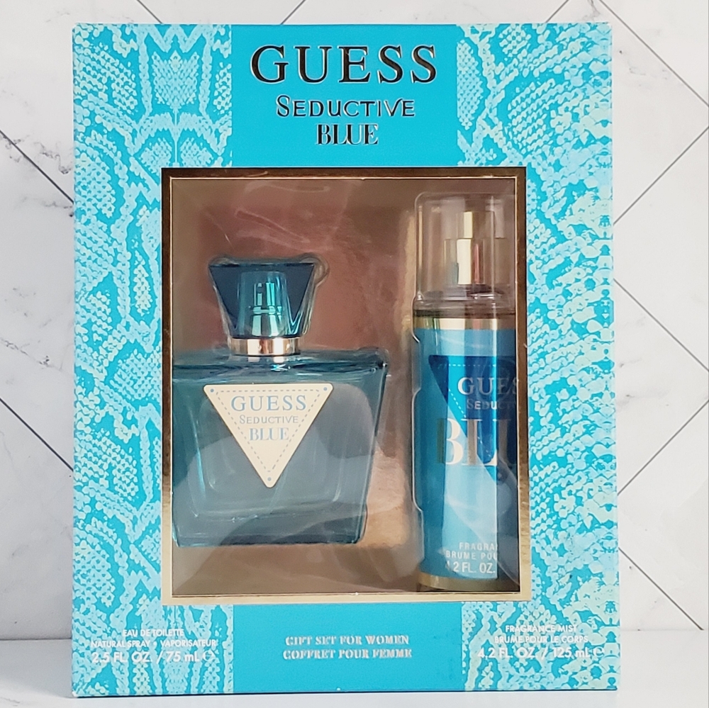 Guess Seductive Blue Set